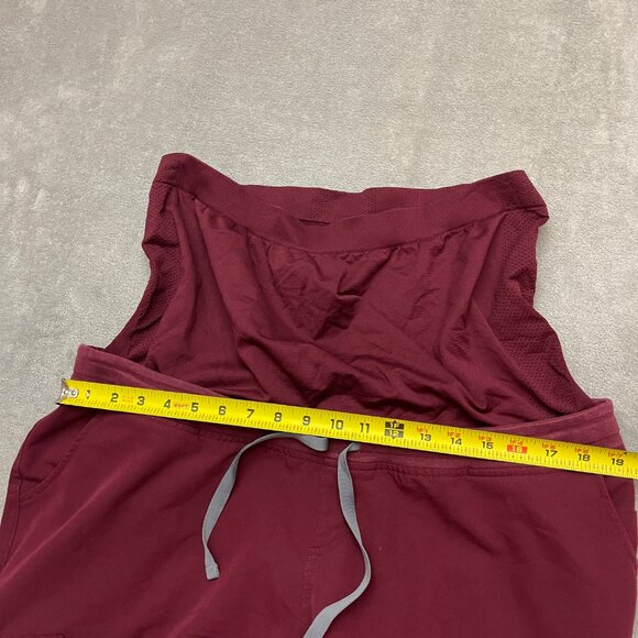 FIGS Yola Maternity Scrub Pants Maroon Size Women's XXL - Picture 6 of 13